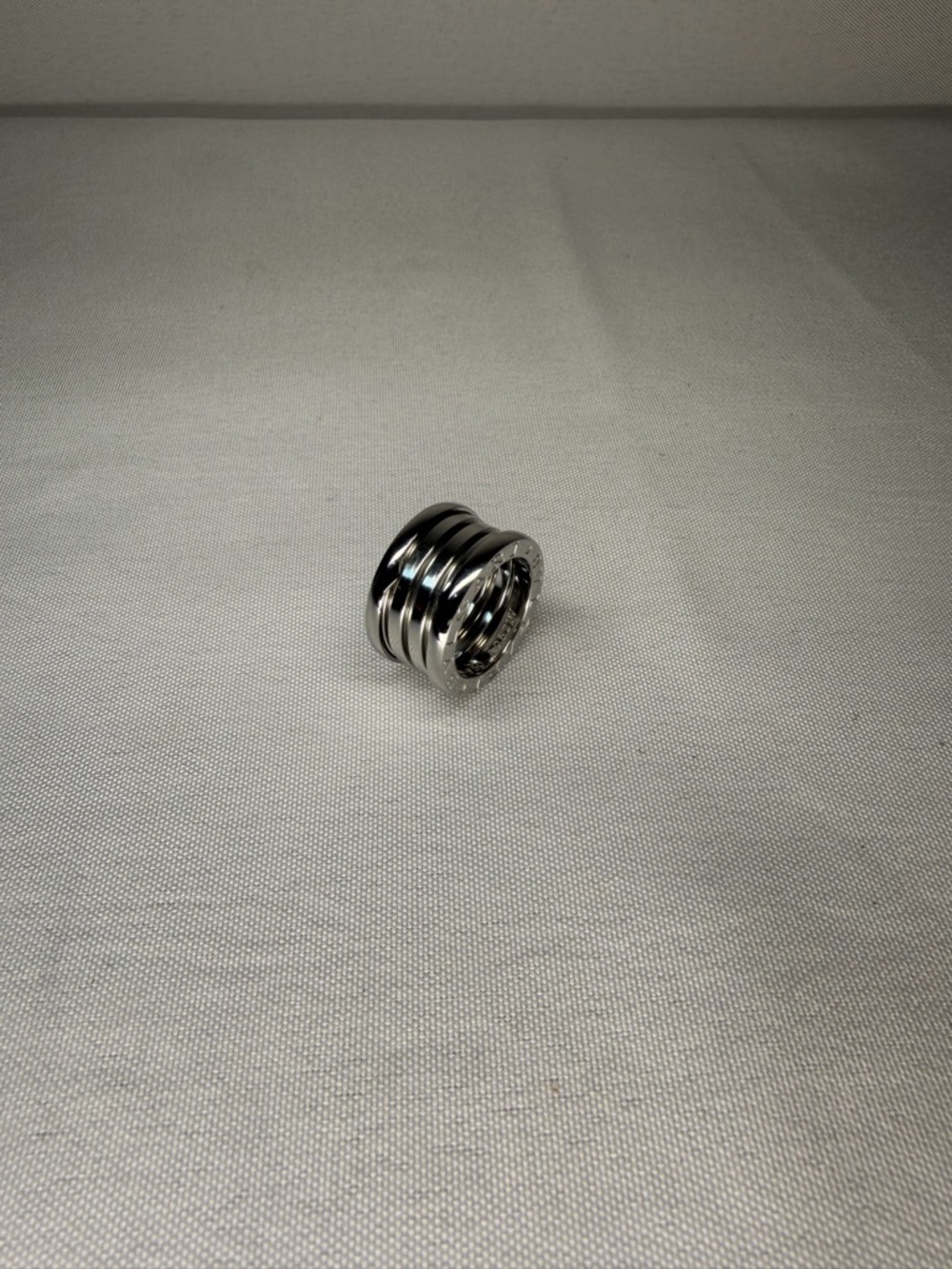 Elegant Wide  Band  Silver Tone Ring